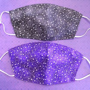 * HANDMADE DOUBLE LAYERED STAR FACE MASKS 2 PACK⭐